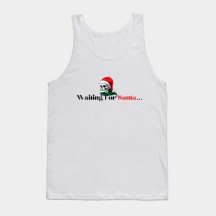 Waiting for Santa | Funny Christmas Tank Top